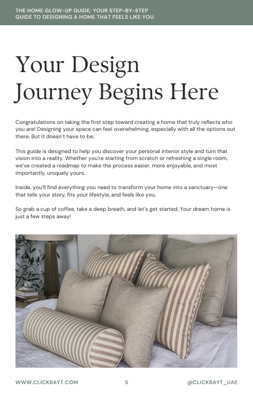 The Home Glow-Up Guide: Your step-by-step guide to designing a home that feels like you