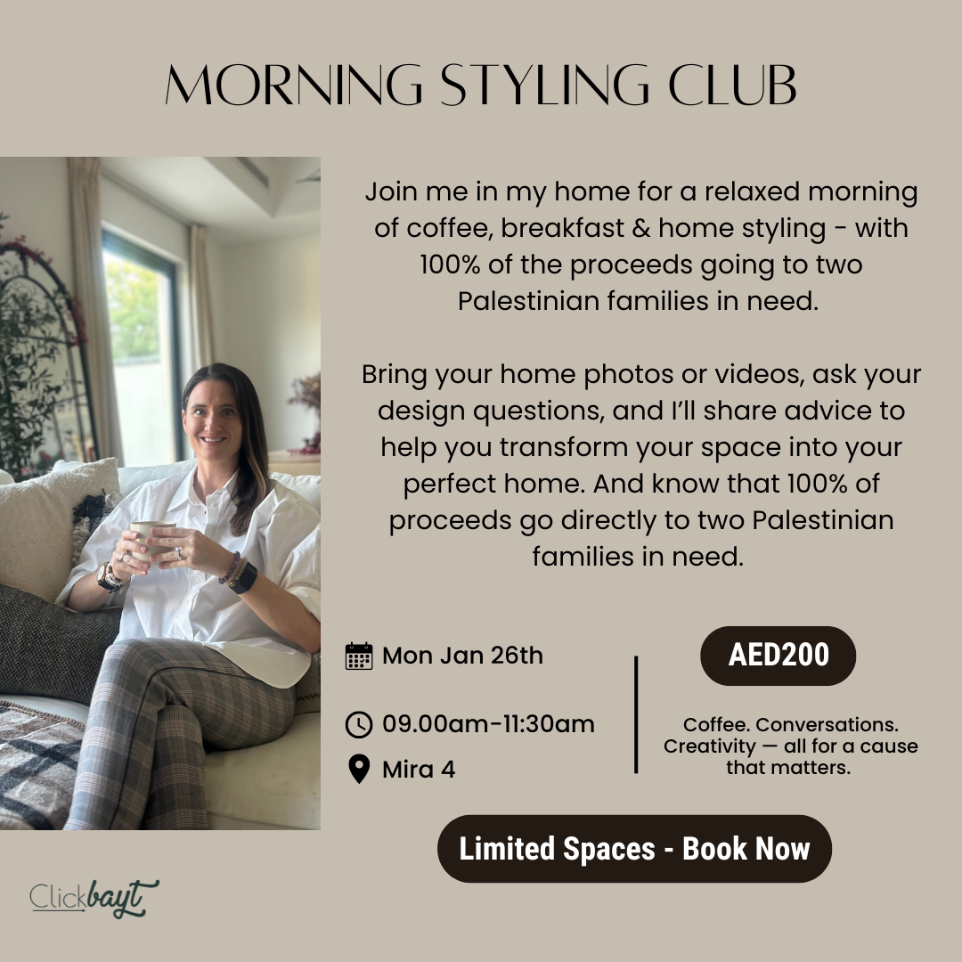 Morning Styling Club - Monday January 26th