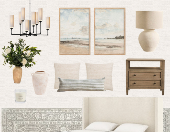 Shop This Bedroom - Calm Neutral Edition