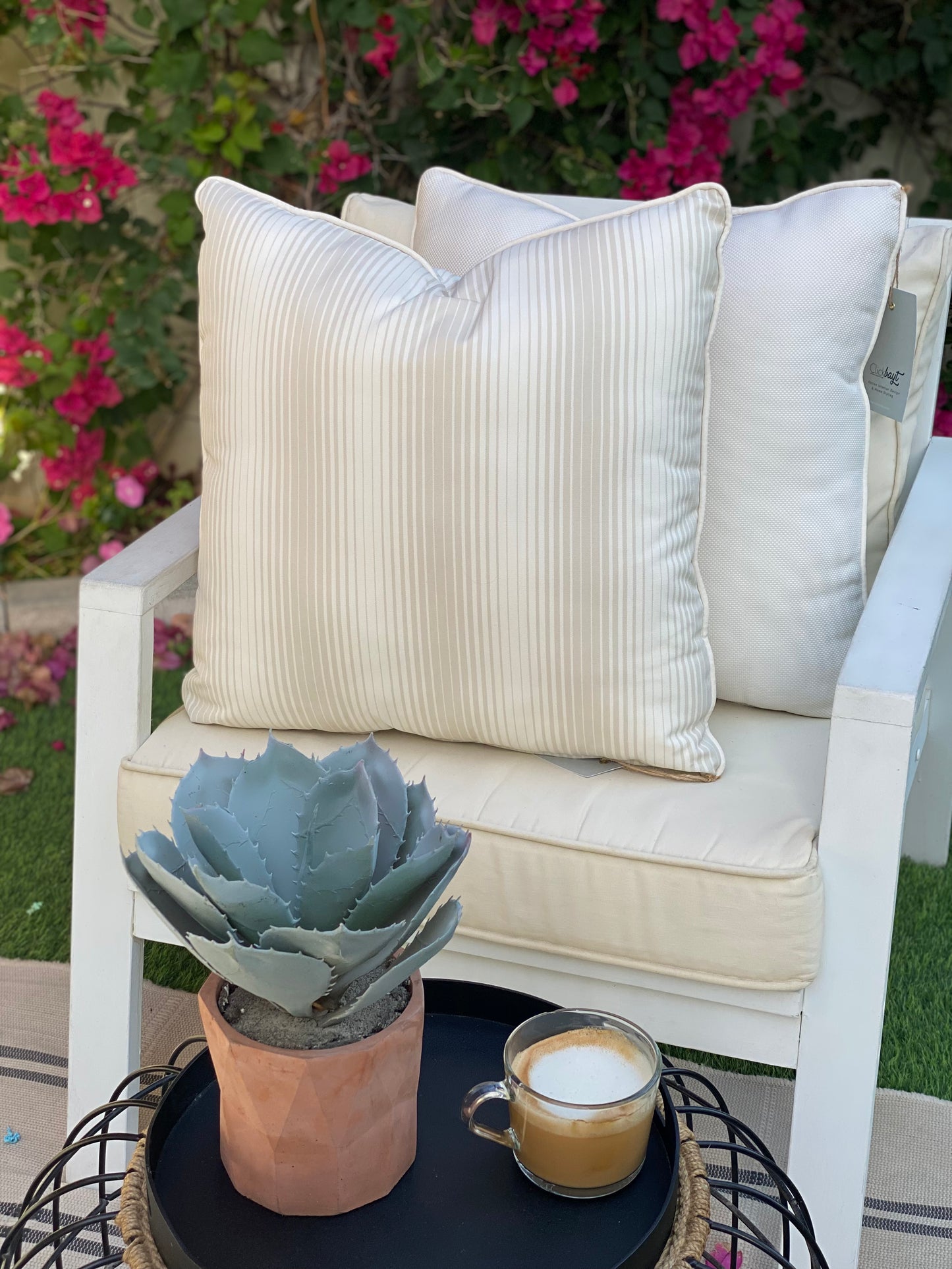 Outdoor cushions