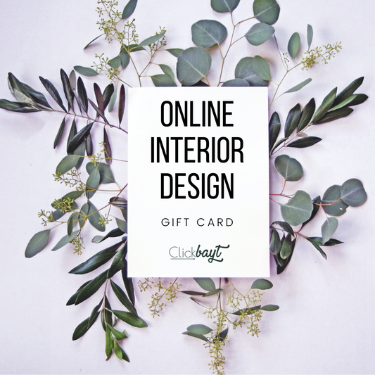 Online Interior Design Gift Card