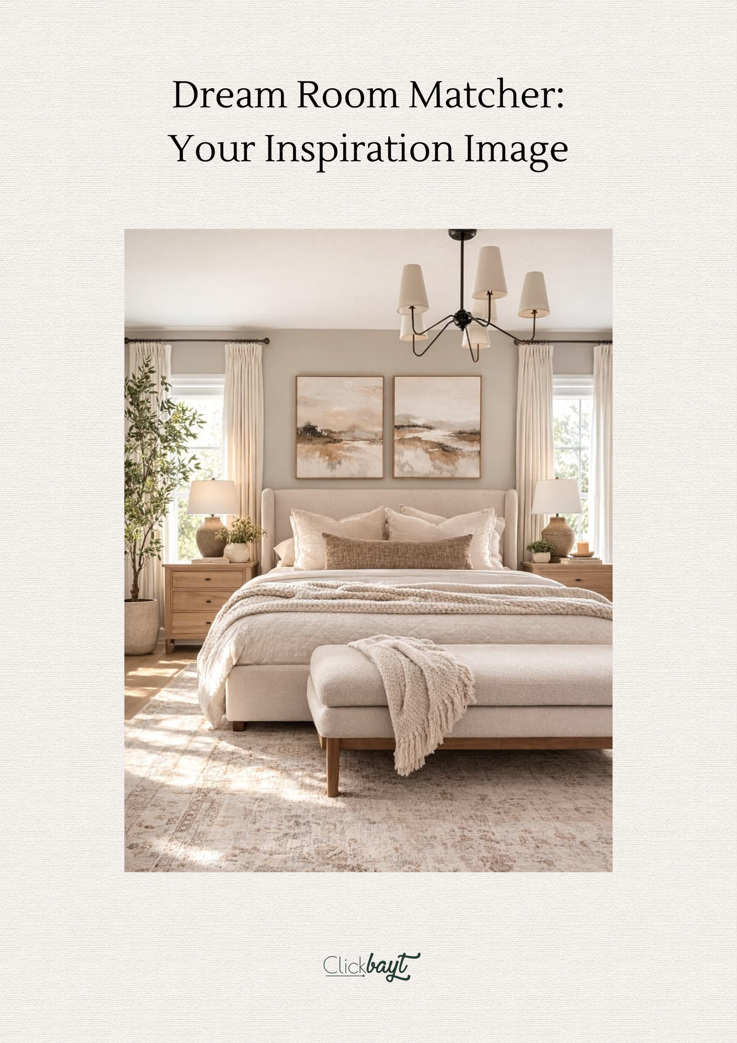 Shop This Bedroom - Calm Neutral Edition