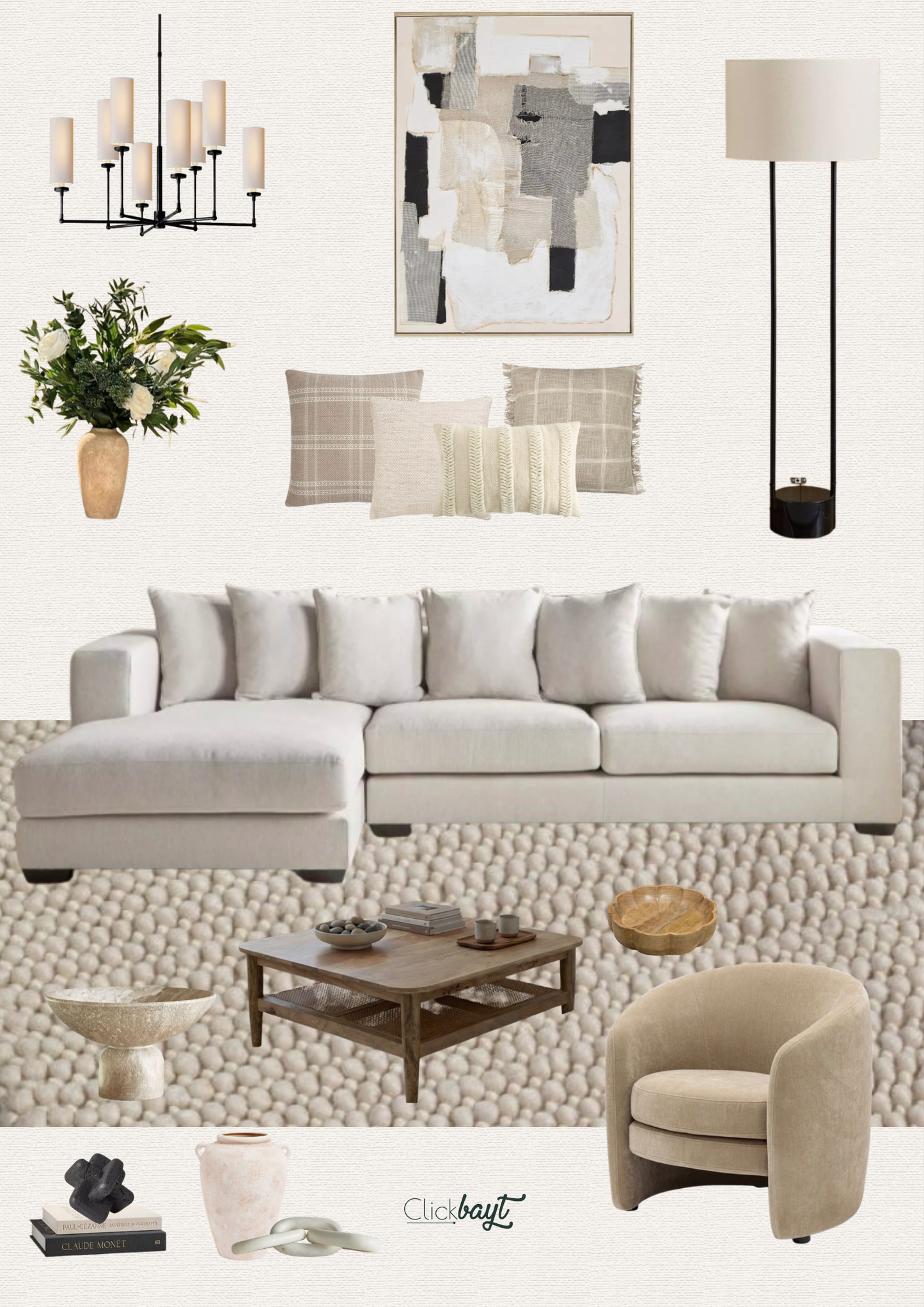 Shop This Living Room – Calm Neutral Edition