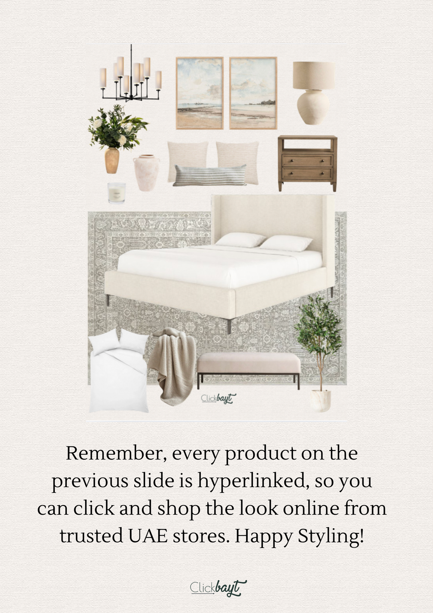 Shop This Bedroom - Calm Neutral Edition