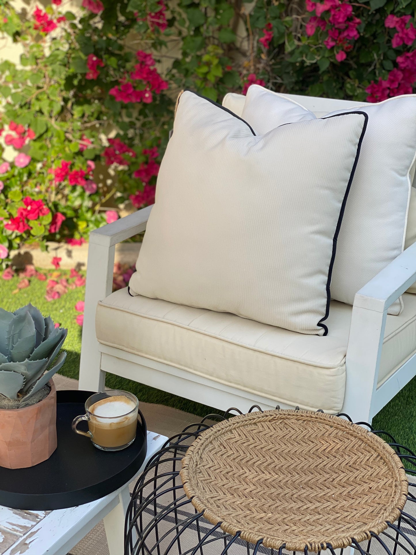 Outdoor cushions