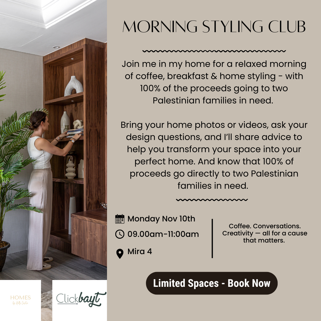 Morning Styling Club - Monday Nov 10th