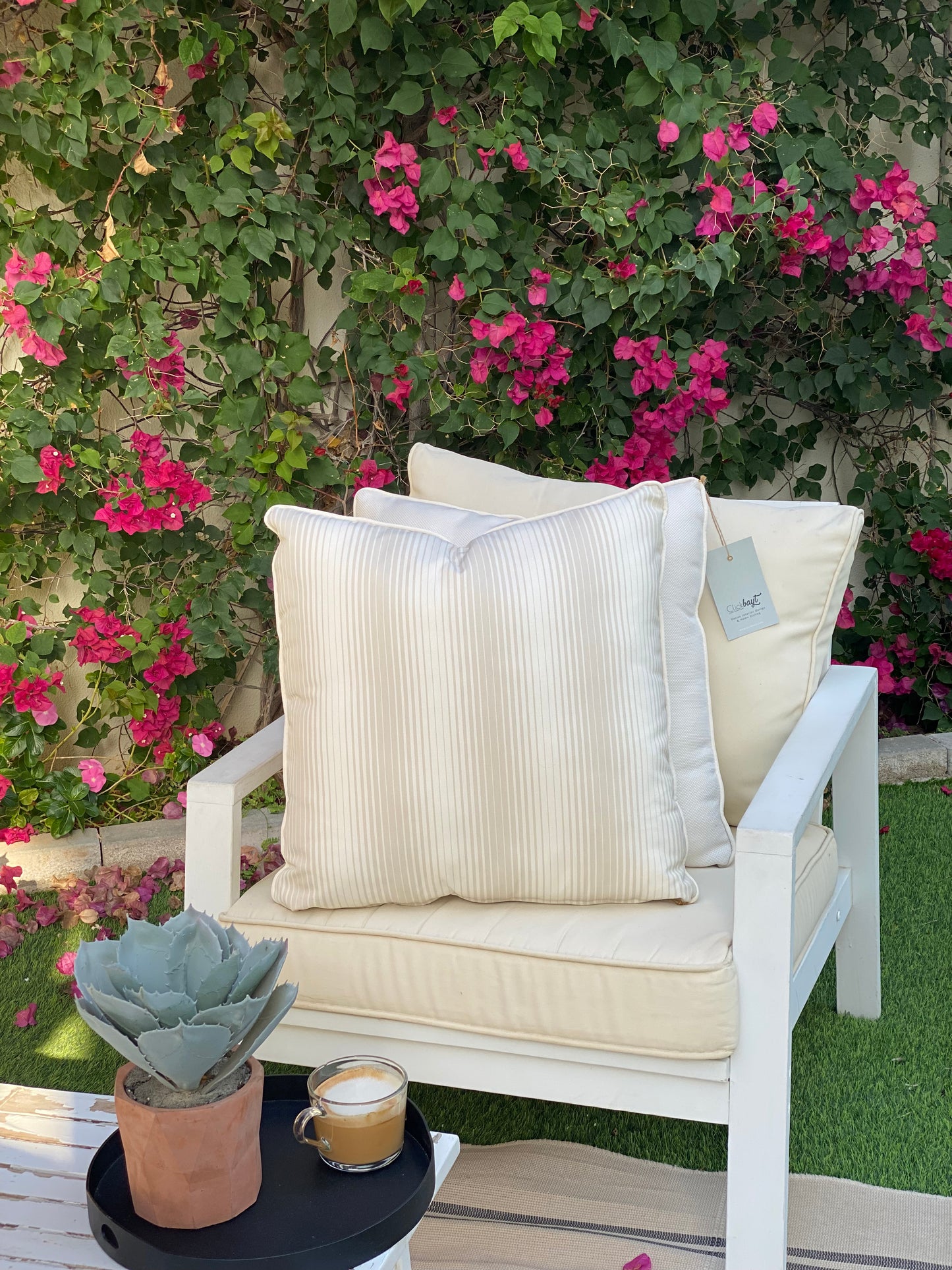 Outdoor cushions